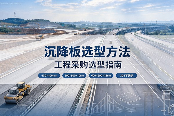 北海沉降板选择方法