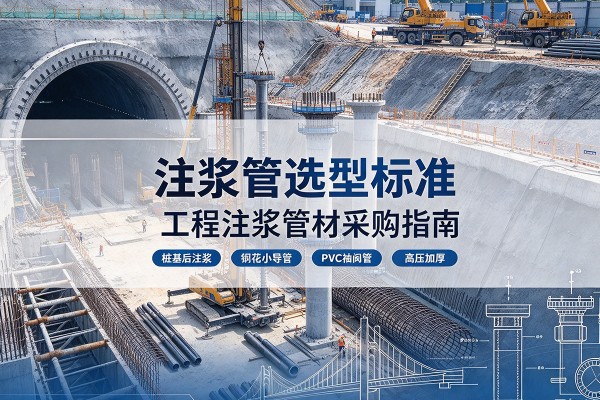 北海注浆管选型标准