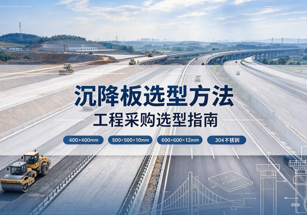 北海沉降板选择方法