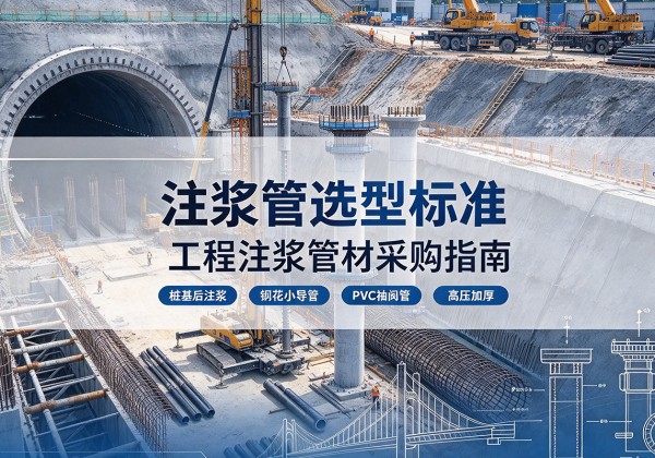 北海注浆管选型标准